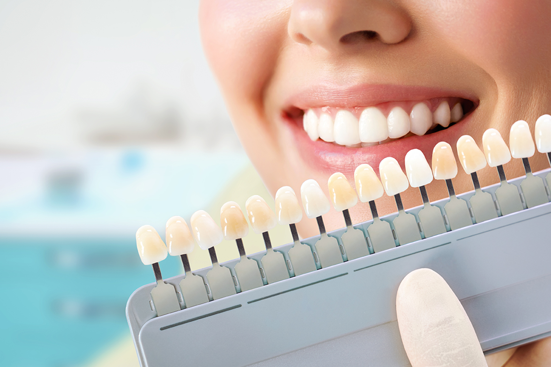Woman deciding which cosmetic dental treatment is right for her in Vero Beach, FL