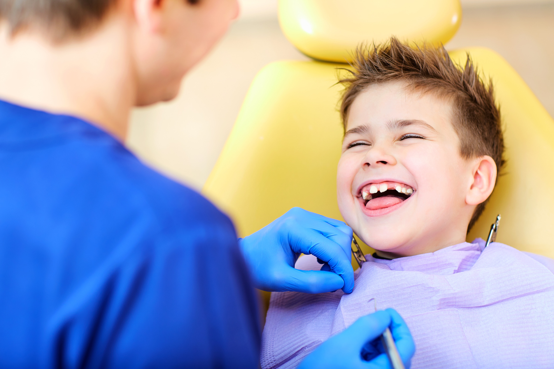 Child happy with the pediatric dental services from Novak Dental in Vero Beach FL