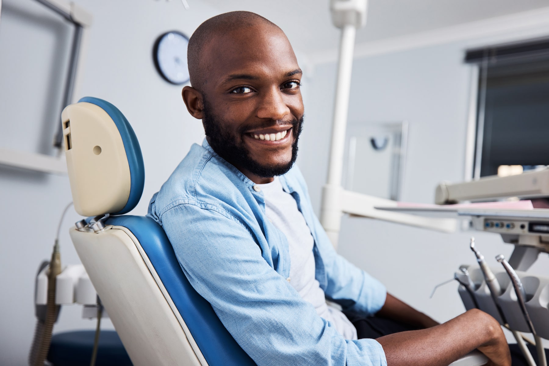 patient satisfied with his oral cancer screening from Novak Dental in Vero Beach FL