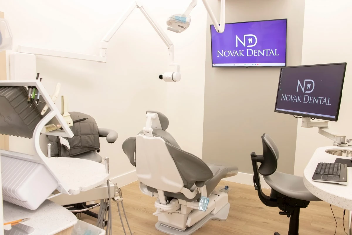 Treatment room at Novak Dental in Vero Beach, FL